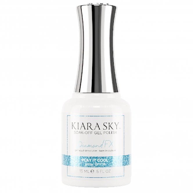 Kiara Sky DiamondFX Gel Polish - Play It Cool 15ml (GFX118)