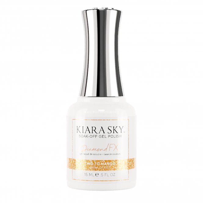 Kiara Sky DiamondFX Gel Polish - Two To Mango 15ml (GFX122)
