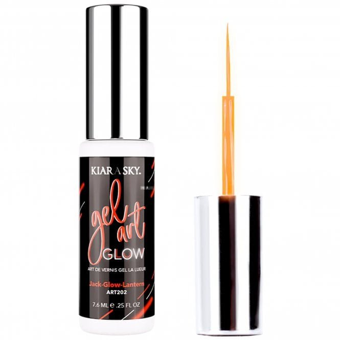 Kiara Sky Glow In The Dark Nail Art Brush - Jack-Glow-Lantern 7.6ml