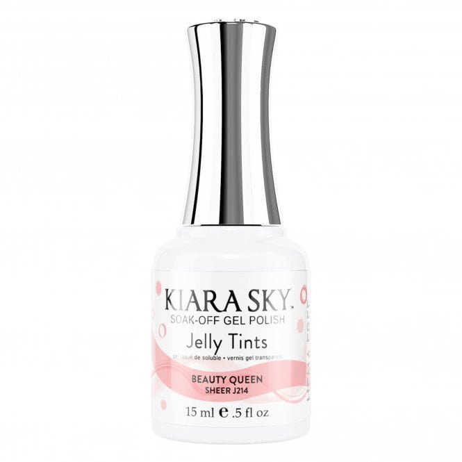 Kiara Sky HEMA & TPO Free Jelly Tint Gel Polish - Beauty Queen 15ml (J214)