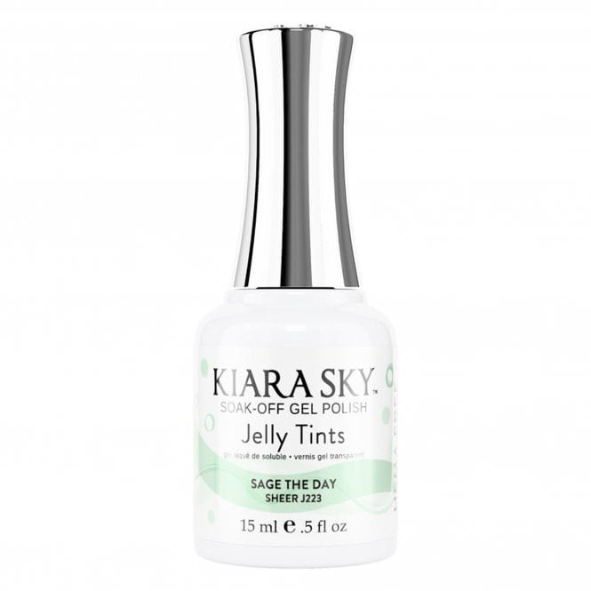 Kiara Sky HEMA & TPO Free Jelly Tint Gel Polish - Sage The Day 15ml (J223)