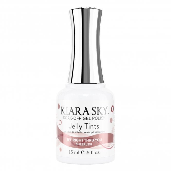 Kiara Sky HEMA & TPO Free Jelly Tint Gel Polish - See Right Thru You 15ml (J218)