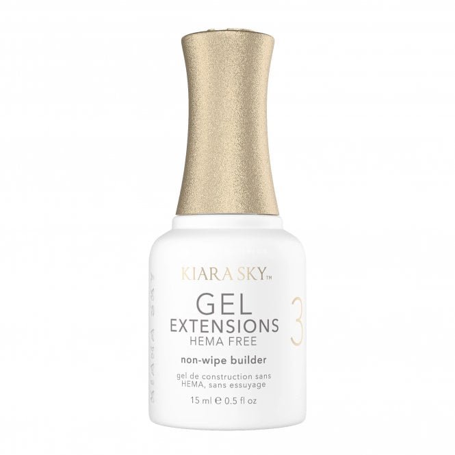 Kiara Sky HEMA Free Natural Gel Nail Extension Non Wipe Builder 15ml