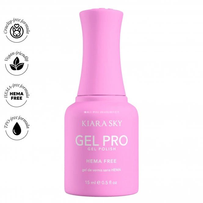 Kiara Sky HEMA & TPO Free Gel-Pro Polish 15ml - All The Hype (HFG070)