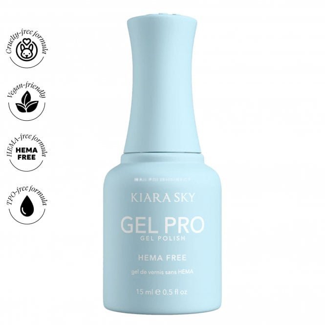 Kiara Sky HEMA & TPO Free Gel-Pro Polish 15ml - Bae-Be Blue (HFG047)