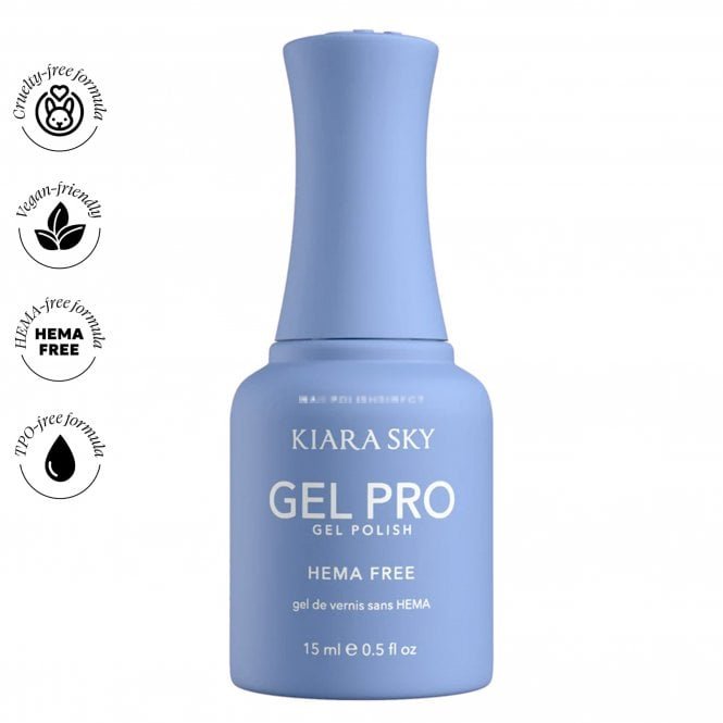 Kiara Sky HEMA & TPO Free Gel-Pro Polish 15ml - Blue The Day (HFG071)