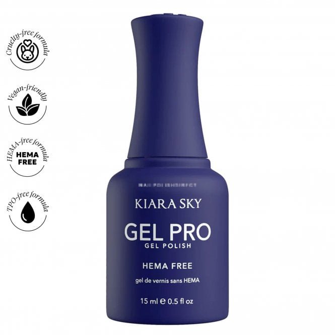 Kiara Sky HEMA & TPO Free Gel-Pro Polish 15ml - Navy-gate Life (HFG134)