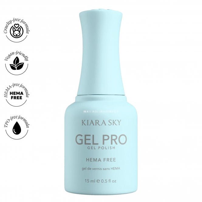 Kiara Sky HEMA & TPO Free Gel-Pro Polish 15ml - Tiffany Blues (HFG044)
