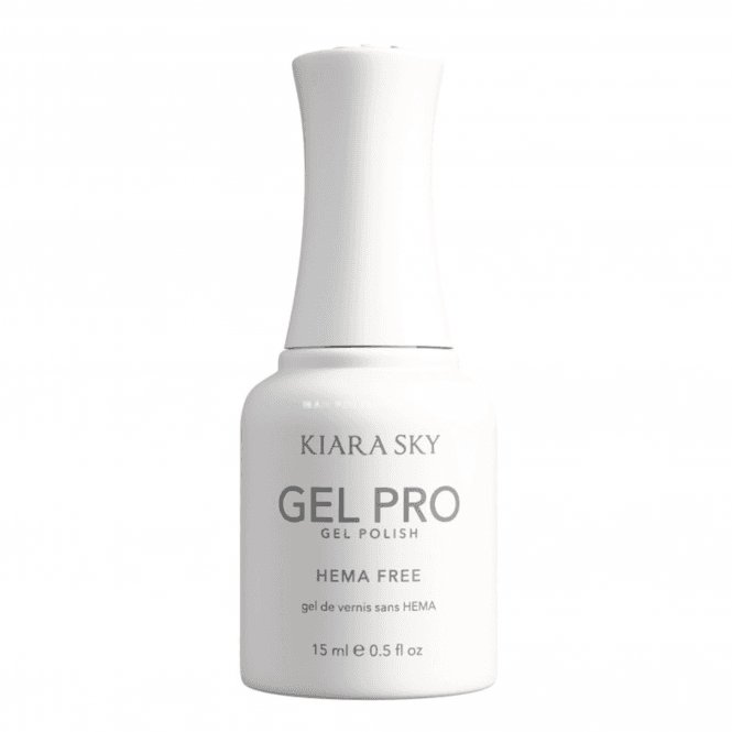 Kiara Sky HEMA & TPO Free Gel-Pro Polish 15ml - True White (HFG001)