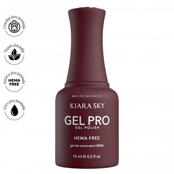 Kiara Sky HEMA & TPO Free Gel-Pro Polish 15ml - Wine And Only (HFG141)