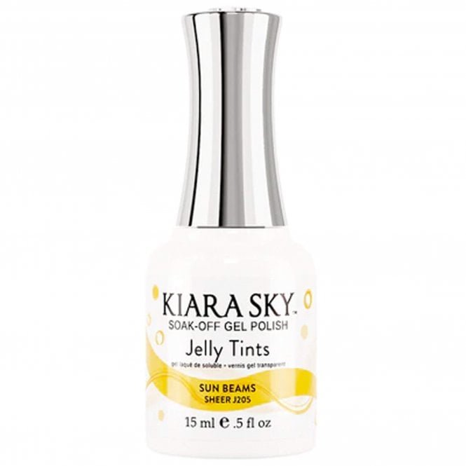 Kiara Sky Jelly Tint Gel Polish - Sun Beams 15ml 