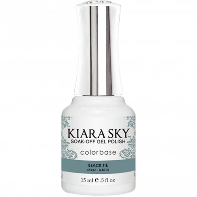 Kiara Sky TPO Free Jelly Tint Gel Polish - Black Tie 15ml (G4014)