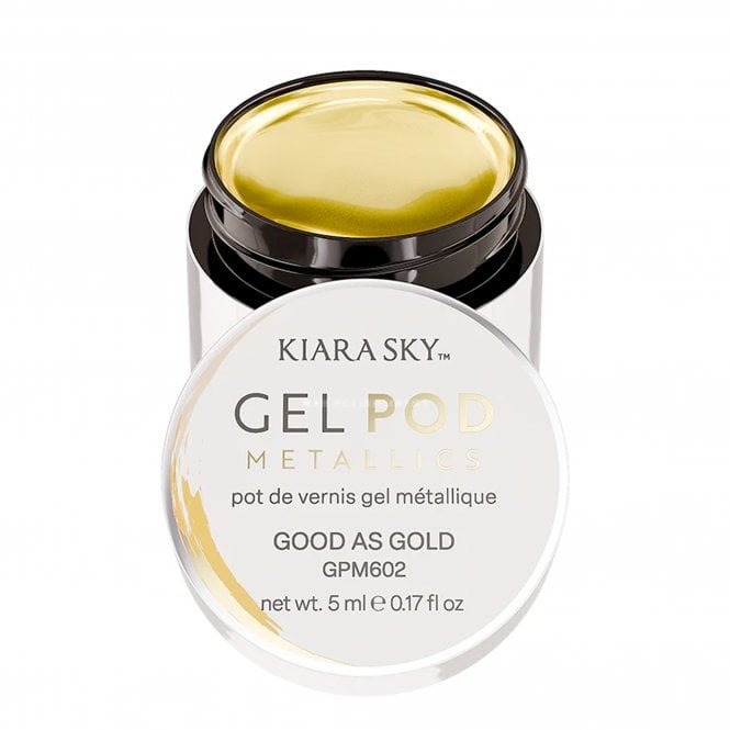 Kiara Sky Metallic Gel Pod - Good As Gold 5ml (GPM602)