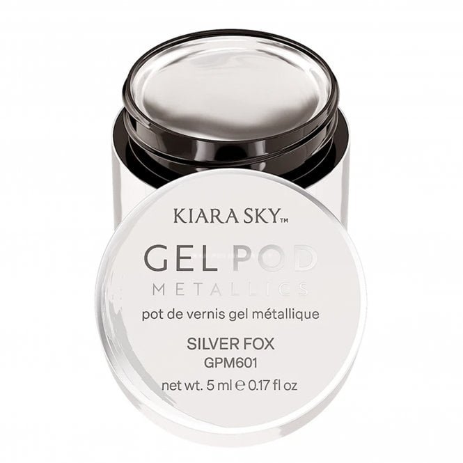Kiara Sky Metallic Gel Pod - Silver Fox 5ml (GPM603)