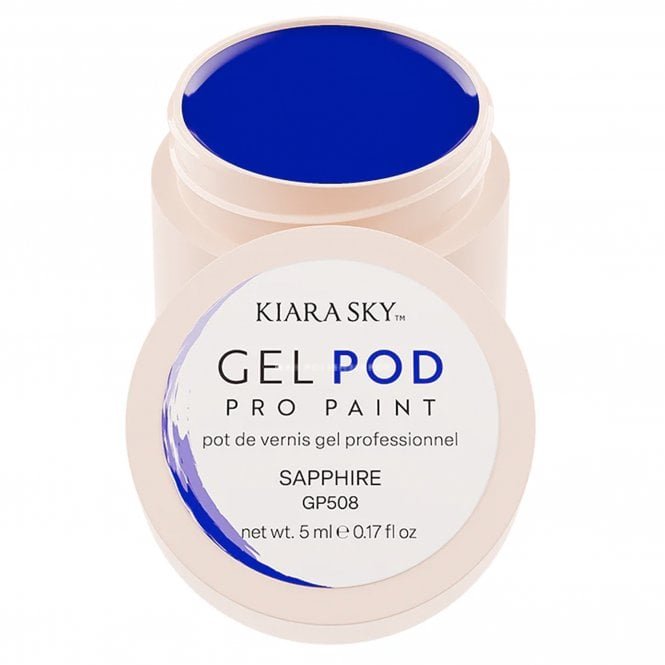 Kiara Sky Pro Paint Gel Pod - Sapphire 5ml (GP508)