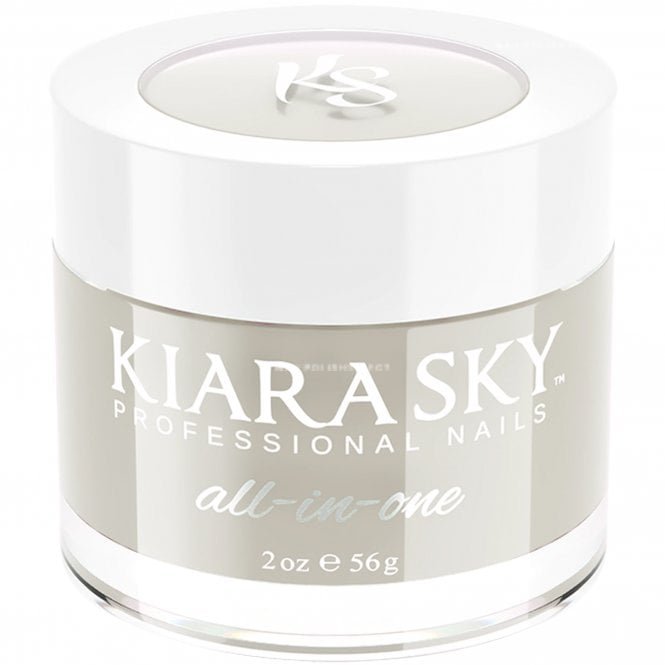 Kiara Sky All In One Dip - Acrylic Powder - Cray Grey 48g (D5019)