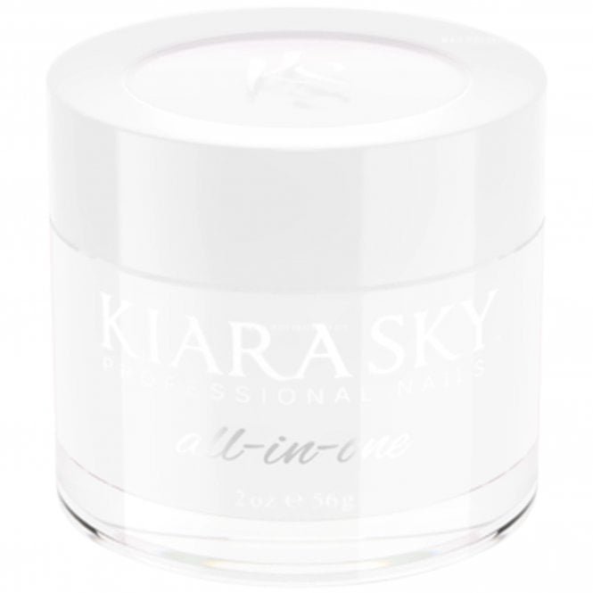 Kiara Sky All In One Dip - Acrylic Powder - Pure White 48g (DMPW2)