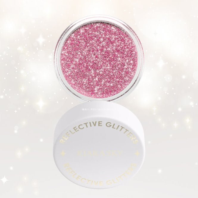 Kiara Sky Reflective Loose Glitters - Flirty Flamingo 10g