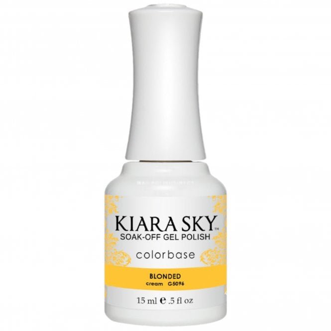 Kiara Sky Soak Off Cruelty Free Gel Polish - Blonded 15ml (G5096)