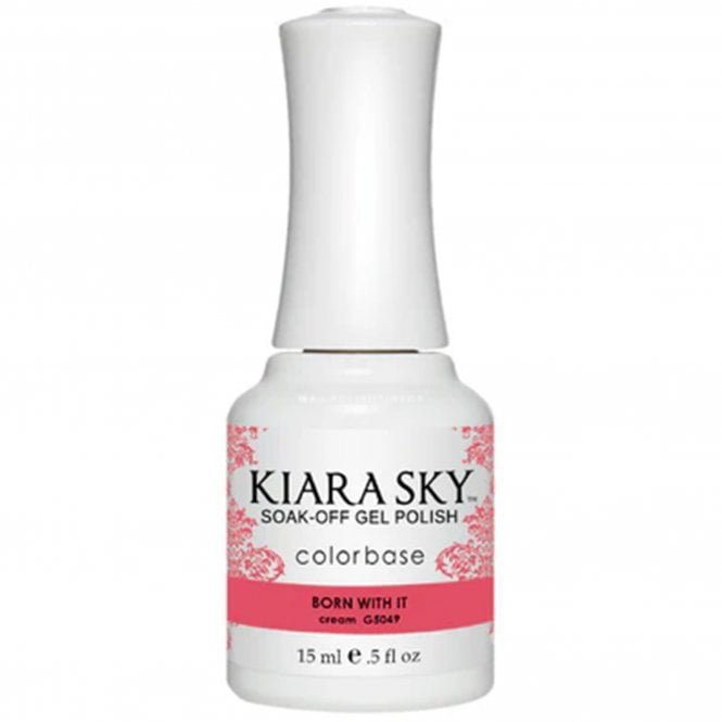 Kiara Sky Soak Off Cruelty Free Gel Polish - Born With It 15ml (G5049)