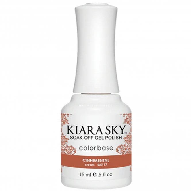Kiara Sky Soak Off Cruelty Free Gel Polish - Cinnimental 15ml (G5117)