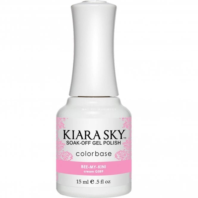 Kiara Sky Soak Off Cruelty Free Gel Polish - Bee-My-Kini 15ml (G589)
