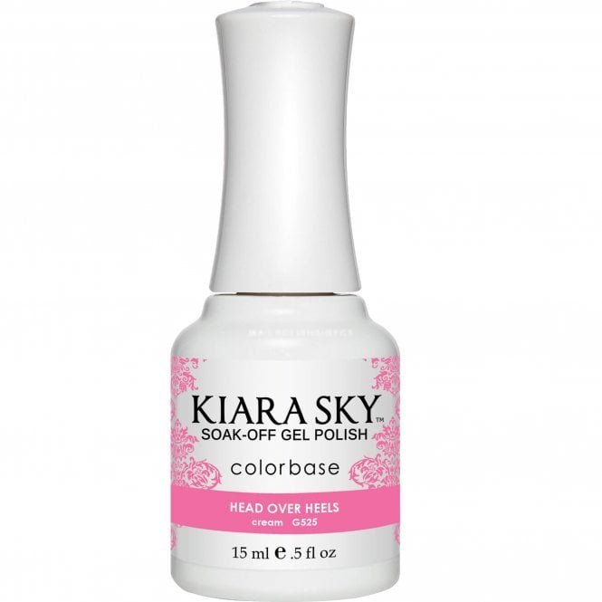 Kiara Sky Soak Off Cruelty Free Gel Polish - Head Over Heels 15ml (G525)