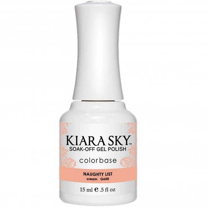 Kiara Sky Soak Off Cruelty Free Gel Polish - Naughty List 15ml (G600)