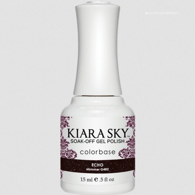 Kiara Sky Soak Off Cruelty Free Gel Polish - Echo 15ml (G482)