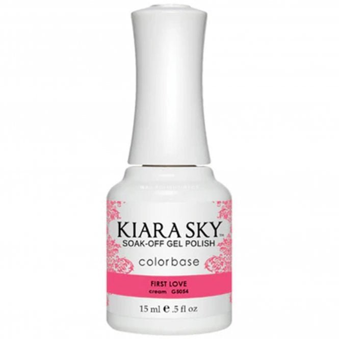 Kiara Sky Soak Off Cruelty Free Gel Polish - First Love 15ml (G5054)