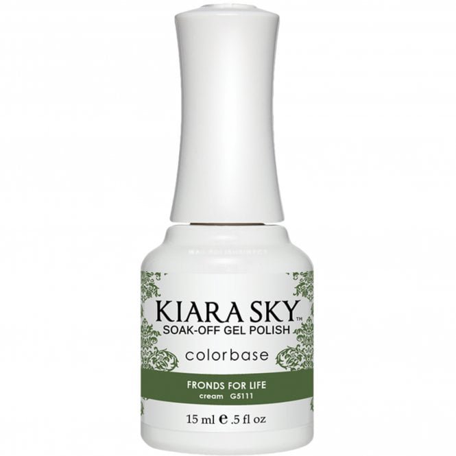 Kiara Sky Soak Off Cruelty Free Gel Polish - Fronds For Life 15ml (G5111)