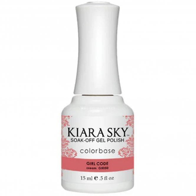 Kiara Sky Soak Off Cruelty Free Gel Polish - Girl Code 15ml (G5050)