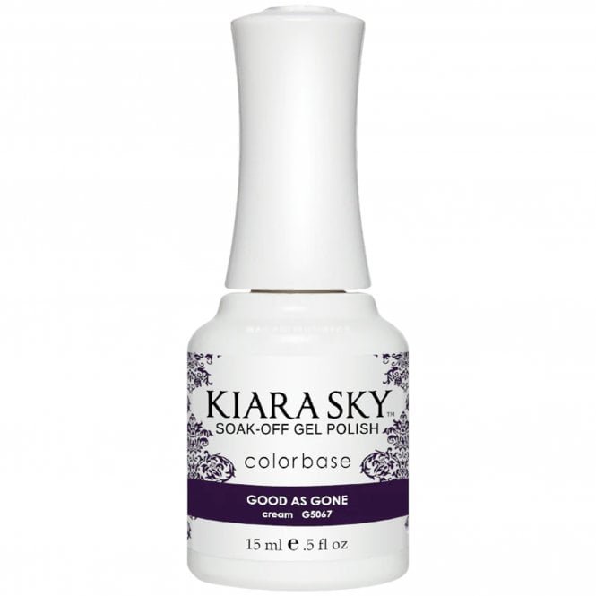 Kiara Sky Soak Off Cruelty Free Gel Polish - Good As Gone 15ml (G5067)