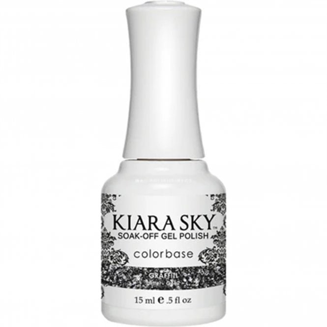 Kiara Sky Soak Off Cruelty Free Gel Polish - Graffiti 15ml (G462)