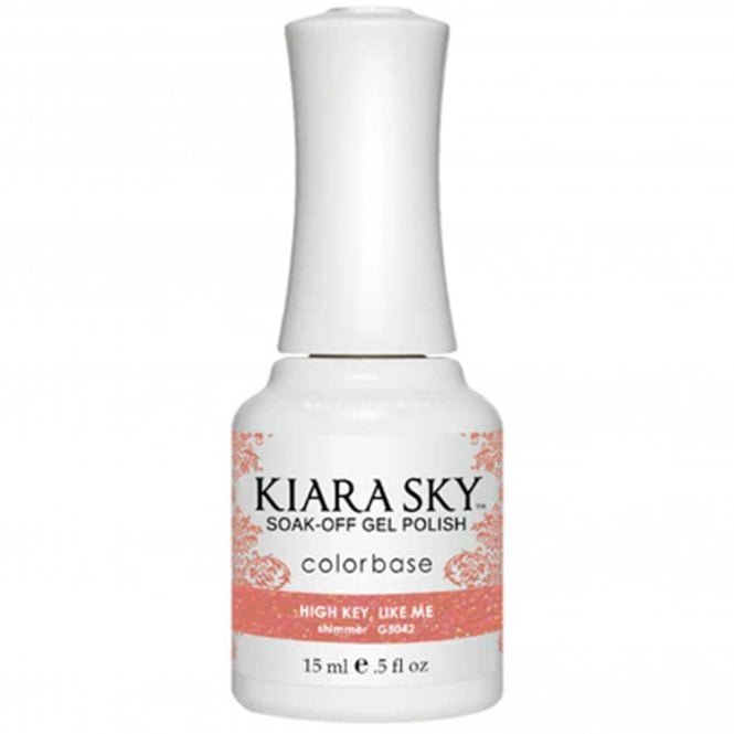 Kiara Sky Soak Off Cruelty Free Gel Polish - High Key, Like Me 15ml (G5042)