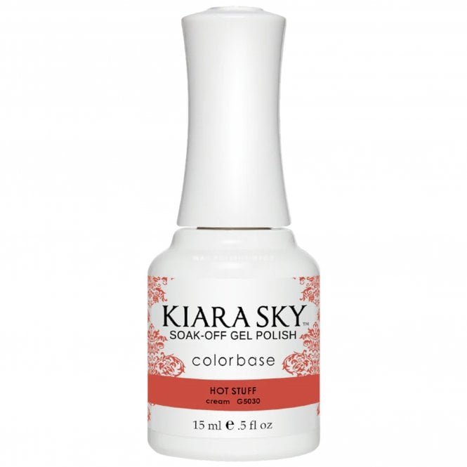 Kiara Sky Soak Off Cruelty Free Gel Polish - Hot Stuff 15ml (G5030)