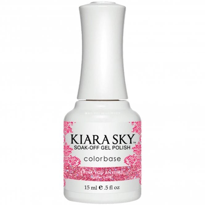Kiara Sky Soak Off Cruelty Free Gel Polish - I Pink You Anytime 15ml (G478)