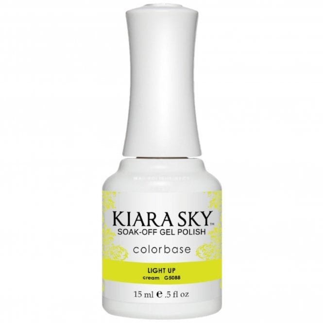 Kiara Sky Soak Off Cruelty Free Gel Polish - Light Up 15ml (G5088)