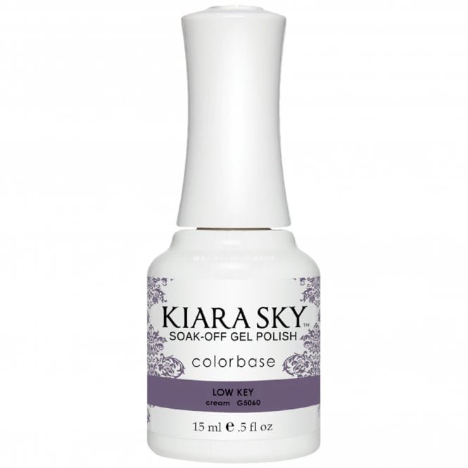 Kiara Sky Soak Off Cruelty Free Gel Polish - Low Key 15ml (G5060)