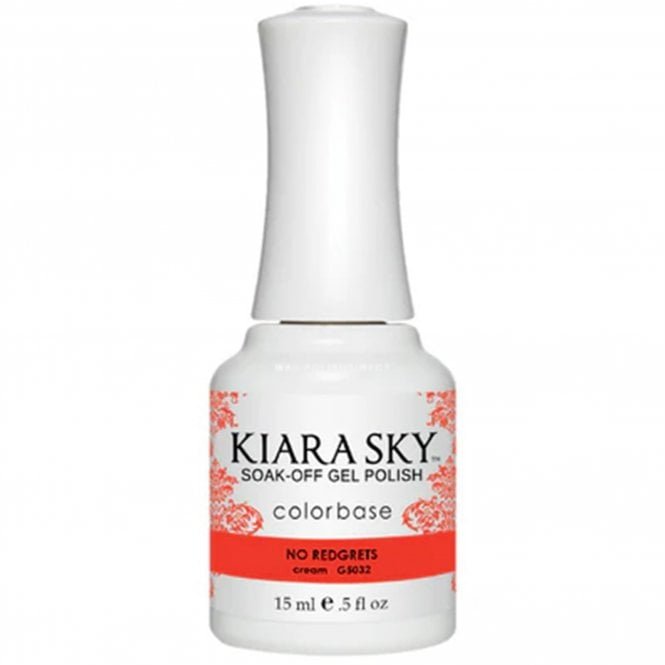 Kiara Sky Soak Off Cruelty Free Gel Polish - No Redgrets 15ml (G5032)