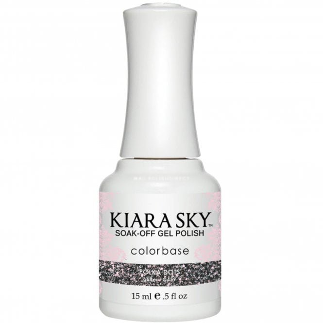 Kiara Sky Soak Off Cruelty Free Gel Polish - Polka Dots 15ml (G459)