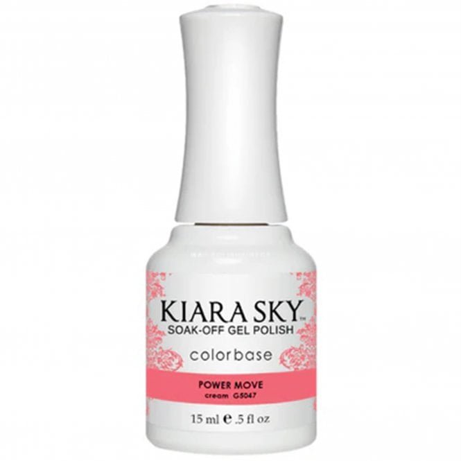 Kiara Sky Soak Off Cruelty Free Gel Polish - Power Move 15ml (G5047)