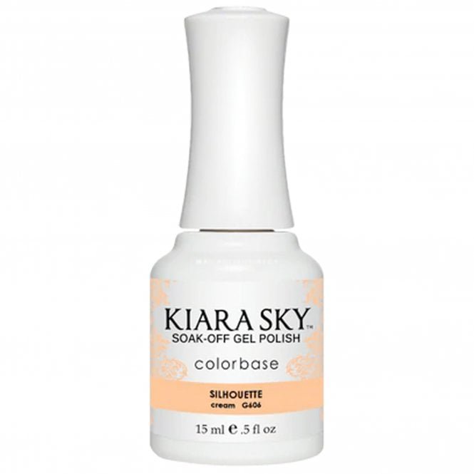 Kiara Sky Soak Off Cruelty Free Gel Polish - Silhouette 15ml (G606)