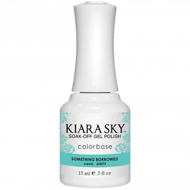 Kiara Sky Soak Off Cruelty Free Gel Polish - Something Borrowed 15ml (G5073)