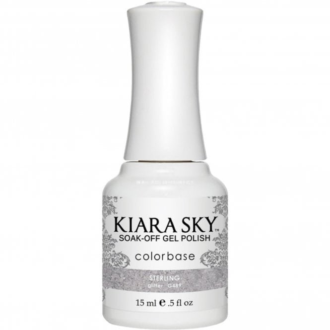Kiara Sky Soak Off Cruelty Free Gel Polish - Sterling 15ml (G489)