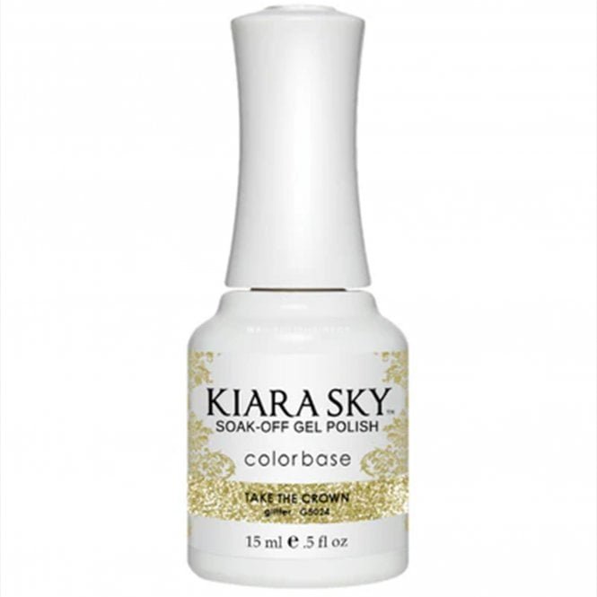Kiara Sky Soak Off Cruelty Free Gel Polish - Take The Crown 15ml (G5024)