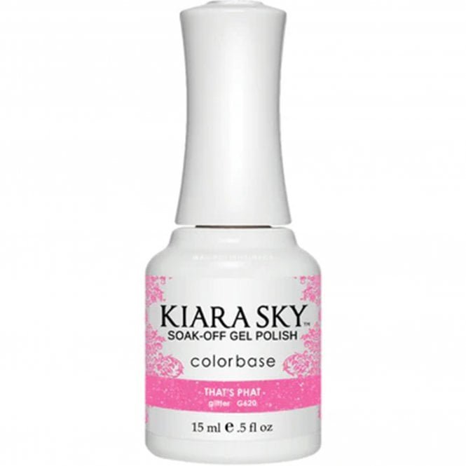 Kiara Sky Soak Off Cruelty Free Gel Polish - That's Phat 15ml (G620)