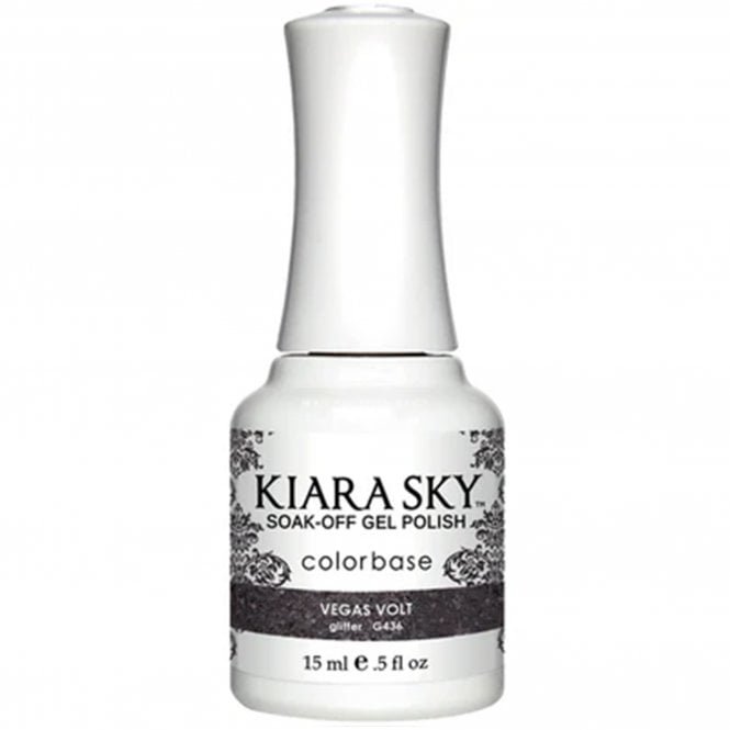 Kiara Sky Soak Off Cruelty Free Gel Polish - Vegas Volt 15ml (G436)