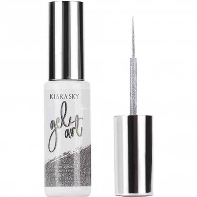 Kiara Sky Gel Nail Art Pens - Silver Stroke 7.6ml