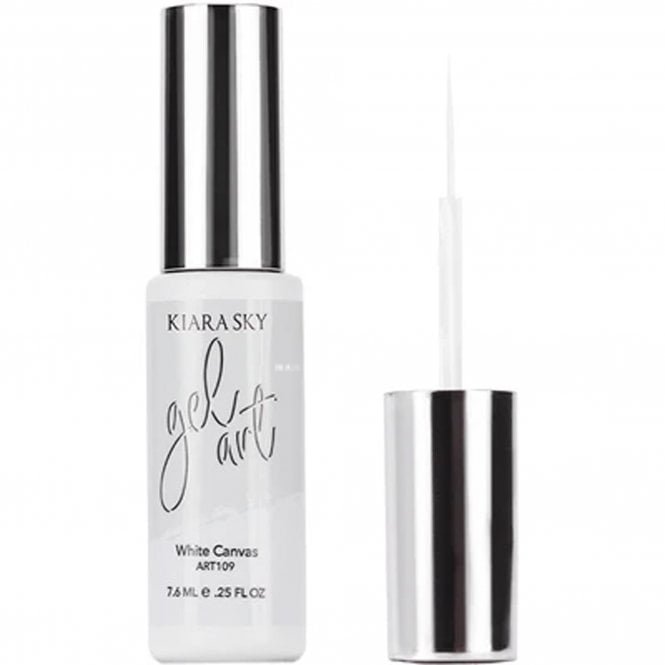 Kiara Sky Gel Nail Art Pens - White Canvas 7.6ml